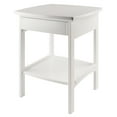 thumbnail image 6 of Winsome Claire Curved Nightstand, Accent Table, White Finish, 6 of 13