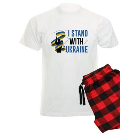 

CafePress - I Stand With Ukraine - Men s Light Pajamas