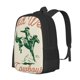 thumbnail image 1 of Disketp West Cowboys Mochila Minimalista de Gran Capacidad, Mochila de Viaje para Escuela, Trabajo o Uso Diario, 1 of 6