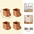 thumbnail image 5 of rlife 16 Piezas Protectores de Piso de Patas de Silla de Silicona, Protector de Piso, Cojín, Funda de Mesa, Fundas de Mesa, Funda para Patas de Silla (Tamaño 4,55 cm), 5 of 5
