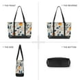 thumbnail image 6 of FORMRS Canvas Laptop Tote Bag for Women with 15.6" Computer Compartments Shoulder Handbag, Acorn Leaves Pattern, 6 of 7