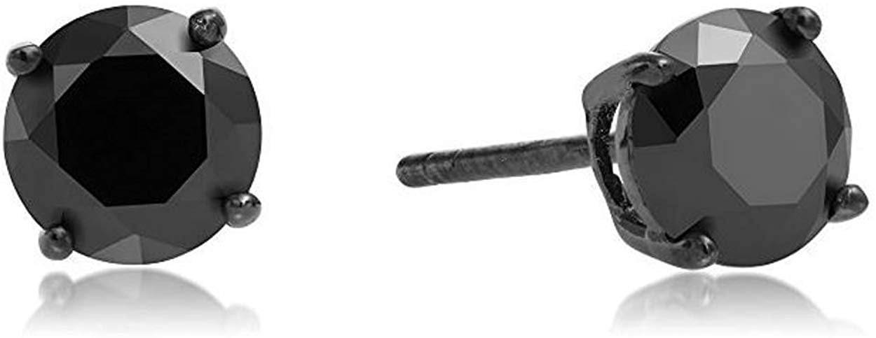 black hypoallergenic earrings