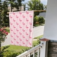 thumbnail image 5 of Easygdp Cute Flamingo with Heart Garden Flag Yard Flag Welcome Flag, Double-Sided, Weather Resistant for Outdoor Decor - 28"x40", 5 of 9