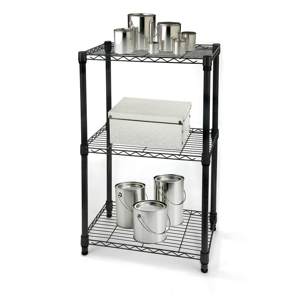 Commercial 32" x21" x14" 3 Tier Layer Shelf Adjustable Wire Metal Shelving Rack