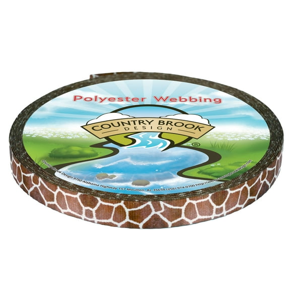 Country Brook Design® 1/2 inch Giraffe Photo Quality Polyester, 50 Yards