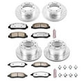 thumbnail image 3 of PowerStop Front and Rear Z36 Truck & Tow Carbon-Fiber Ceramic Brake Pad and Drilled and Slotted Rotor Kit Fits: FORD Select Models K1782-36, 3 of 9