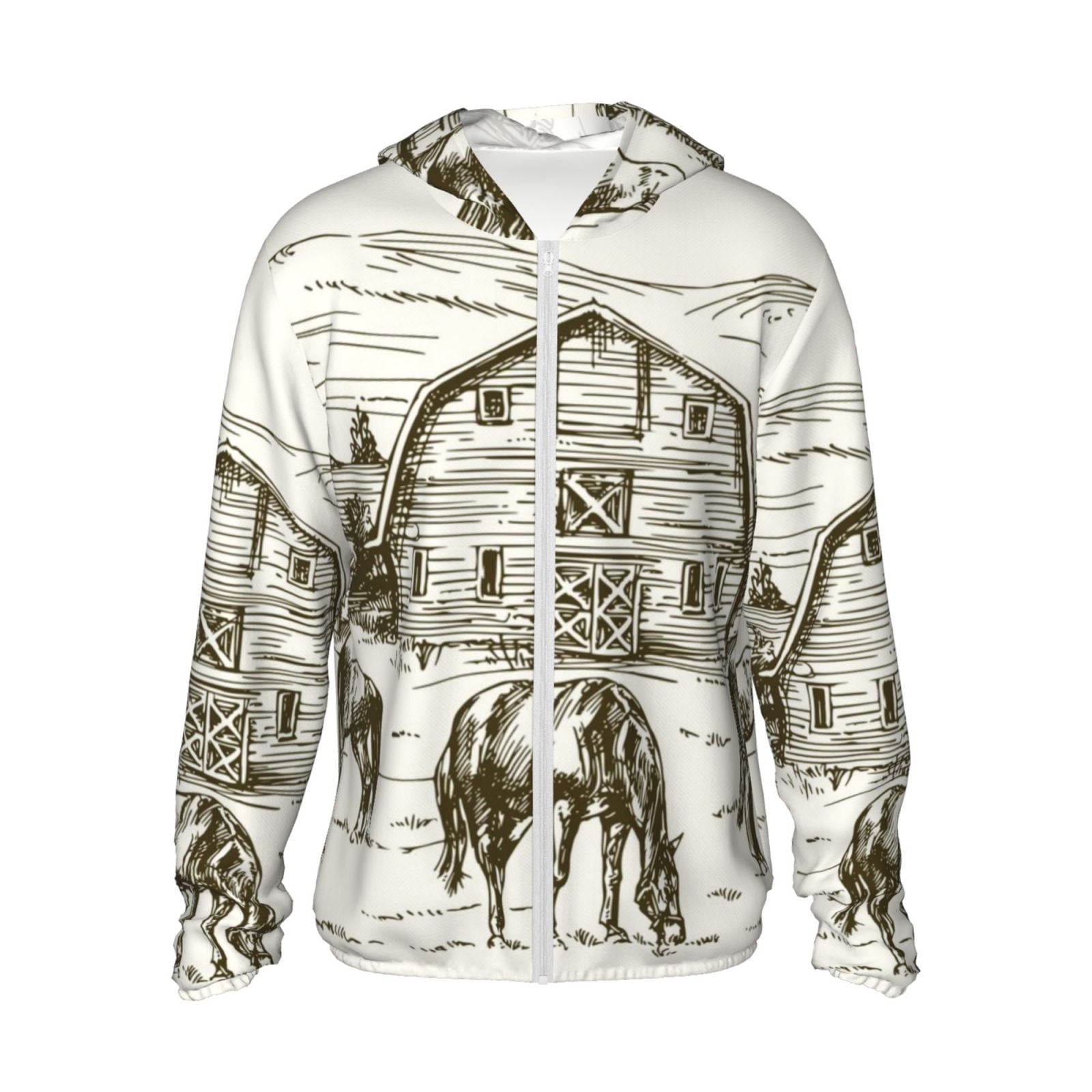 Sudadera Ligera De Golf Con Cremallera De Un Cuarto Para Hombre | Gray