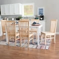 thumbnail image 5 of Linon Talley Dining Chair, Set of 2, Unfinished, 5 of 12