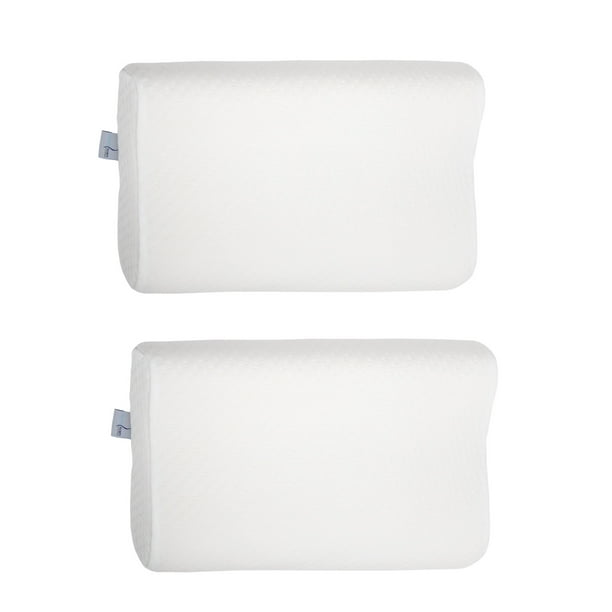 Paquete de Dos Almohadas Super Suaves Individuales Medidas 48 x 30 x 11 cm cada una Memory Foam TWO PACK ALMOHADA SUPER SUAVE Walmart en linea