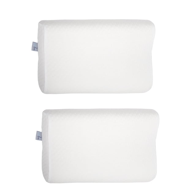 Paquete de Dos Almohadas Super Suaves Memory Foam 48 x 30 x 11 cm cada una