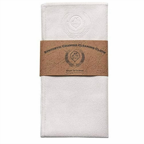 MI&VI Synthetic Chamois Microfiber Instrument Cleaning & Polishing Cloth for Violin, Viola, Cello, Bass, Guitar, Piano, Saxophone, Flute 12x12in (Ash Grey)