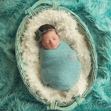 Smilepp Baby Photography Props Blanket Wraps Stretch Knit Wrap Newborn Photo Wraps Hammock Swaddling Padding Wrap