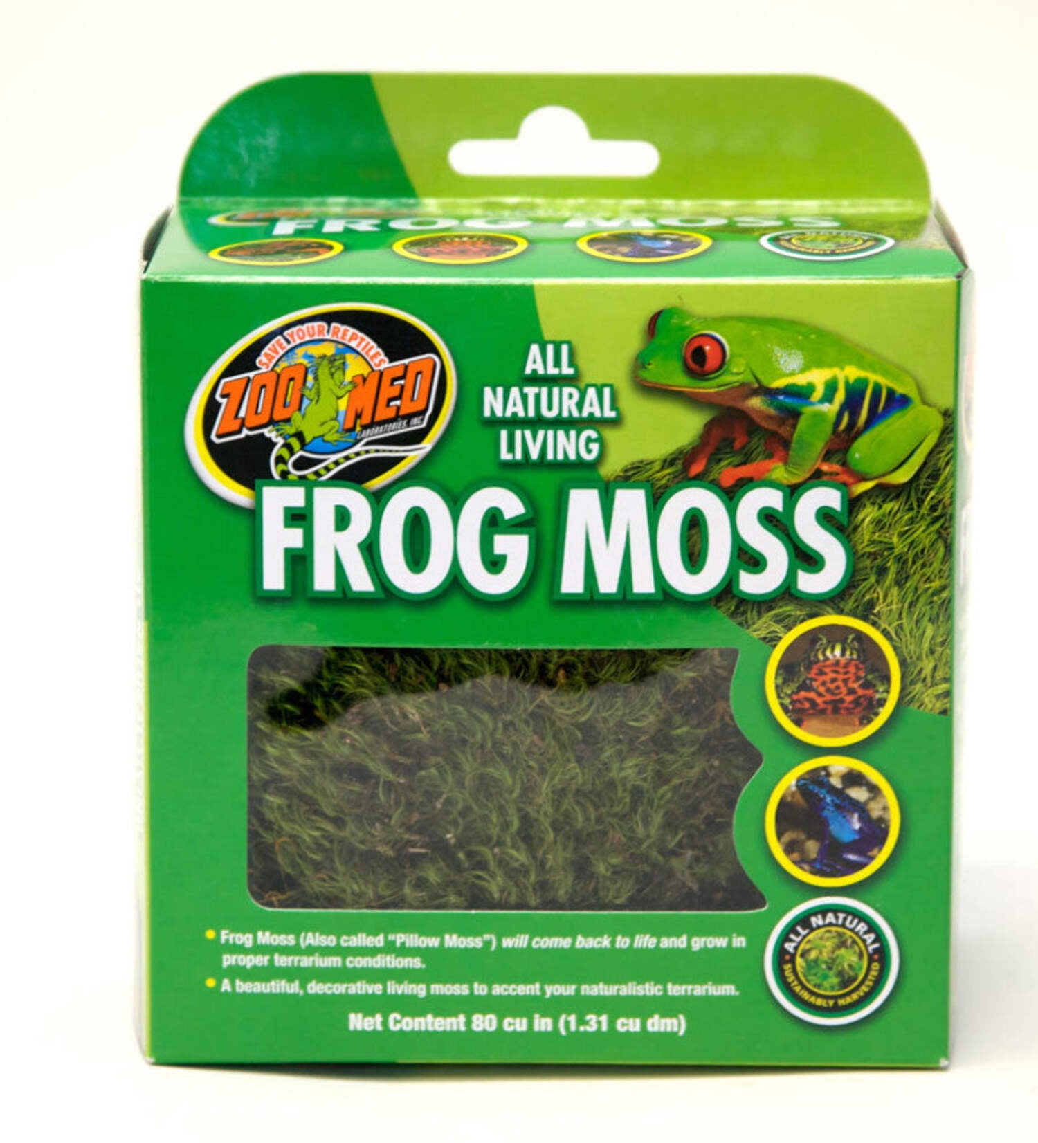 Zoo Med, Terrarium Substrate, 80 Cu In, New Zealand Sphagnum Moss