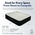 thumbnail image 6 of King Koil 20" California King Air Mattress with Built-in High-Speed Pump - CNN Underscored Top Pick, Sleeps Like a Real Bed, Fast Inflation, 650 lb Capacity for Guests, Camping, Home, 1-Year Warranty, 6 of 8