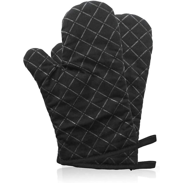 Guantes de horno antideslizantes de alta calidad extremadamente resistentes al calor de silicona para cocinar kaili Sencillez