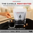 thumbnail image 2 of Relleno para vela LA Candle Vogue de cera granulada negra 454 g, 2 of 7