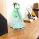 thumbnail image 2 of Figura de muñeca de estilo coreano, traje de hanbok coreano, adorno de muñeca, decoración de escritorio, 2 of 8