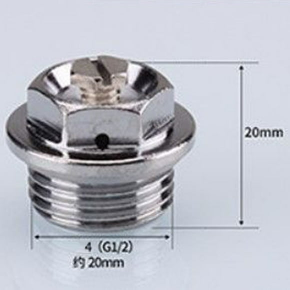 G1/2,G3/4,G1"Air Bleeder & Blank Cap Manual Radiator Air Vent Bleed Valve G1/2 B