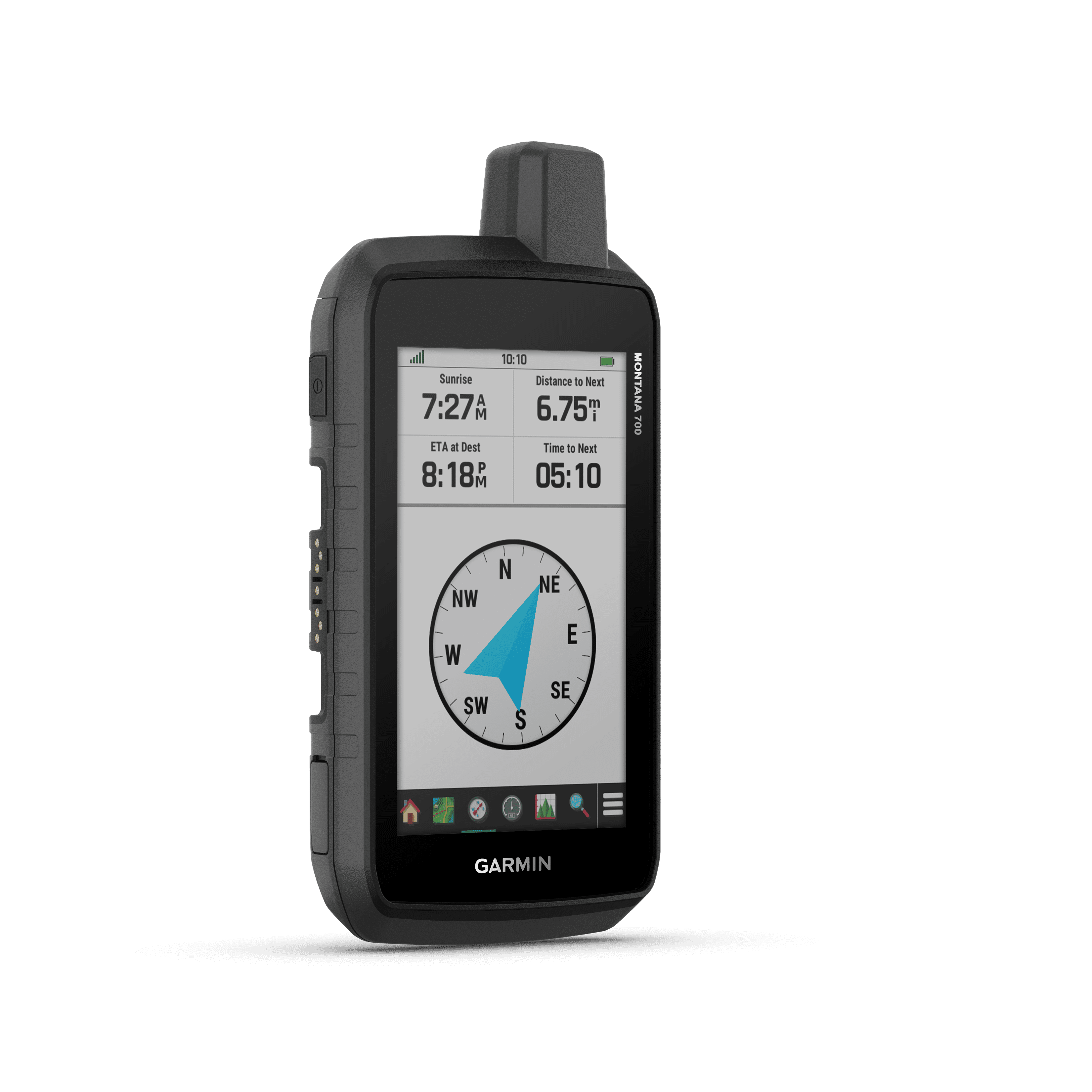 Garmin Montana 700, Rugged GPS Handheld, Routable Mapping for Roads and Trails, Glove-Friendly 5" Color Touchscreen