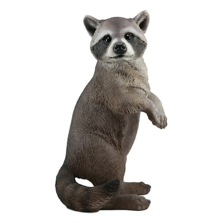 - Ebros Night Thief Large Standing Raccoon Bandit Statue 19