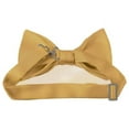 thumbnail image 2 of Solid Honey Gold Kid's Pre-Tied Bow Tie, 2 of 5