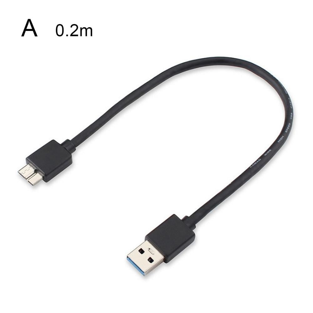 USB 3.0 AM Male to Micro B Cable Super Speed Adapter For External