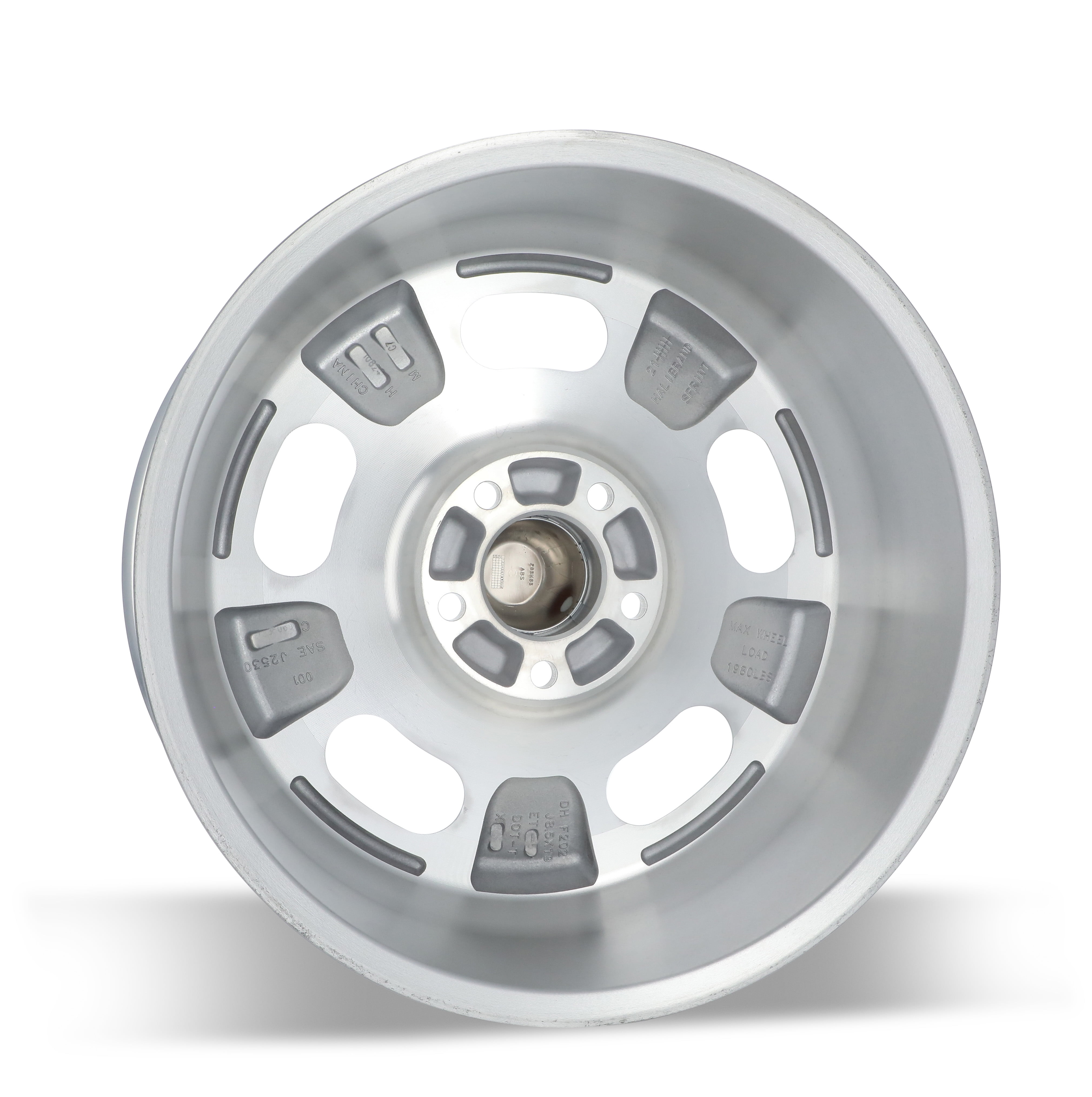 Halibrand HB001-064 Sprint Wheel 19x8.5 - 4.5 bs Polished Gloss - Each