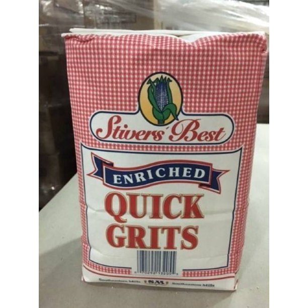 Southeastern Mills Stiver's Best Grits Quick Enriched 5lbs (PACK OF 8)
