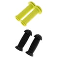 thumbnail image 1 of 2 Pares Puños De Manillar De Goma Suave Antideslizante Para Bicicletas De Scooter Y Negro, 1 of 9