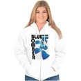 thumbnail image 3 of Mega Man Video Game Blue Bomber Zip Up Hoodie Men's Women's Brisco Brands S, 3 of 6