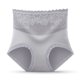thumbnail image 3 of Puntoco Ropa interior para mujer, calzoncillos de encaje de color liso con flores, cintura alta, alta elasticidad, talla grande, bragas que levantan el abdomen y los glúteos, 3 of 3