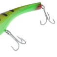 thumbnail image 3 of Cebo Cebo Señuelo Cebo Duro Crankbait Anzuelo 3D 1/0 # ABS Material Plástico Durable Para Usar Verde negro Macarena Cebo del lápiz de la pesca, 3 of 6