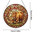 thumbnail image 4 of 7.4in 83pc Acrylic Jigsaw Puzzle Suncatcher – Sun Catcher Puzzle for Windows Hanging, Home & Garden Gift #001, 4 of 6