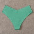 thumbnail image 5 of MSJUHEG Bikini Bottoms for Women,Bathing Suit Bottoms for Women Tummy Control,Scrunch Butt Bikini Bottoms,V Cut Bikini Bottom,Scrunch Bikini Bottoms,High Waisted Bikini Bottoms Mint Green XL, 5 of 5