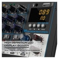 thumbnail image 2 of 4 Channel dj Mixer Console with Bluetooth Mixer UHF Wireless Microphone for Home Stage Studio, 2 of 5