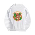 thumbnail image 4 of Sudadera con cuello redondo para mujer, sudadera con estampado de regalo, Tops informales suaves de manga larga, sudadera para uso diario, trabajo , S S, 4 of 10
