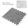 thumbnail image 4 of Plush Foam Floor Mat Prevent Slip, Cuttable Thickened Interlocking Carpet Tiles for Bedroom with Easy Installation, 4 of 8