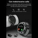 thumbnail image 4 of Reloj inteligente Reloj inteligente y auriculares inalámbricos BT 5.0 2 en 1 ENC Auriculares con cancelación de ruido Rastreador de ejercicios Reloj inteligente Memoria de 4 GB Reproducción de mú, 4 of 8