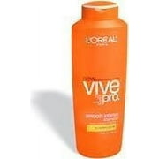 L'Oreal Vive Pro Smooth Intense Shampoo for Dry, Frizzy, or Rebellious Hair with Medium Texture, 13 oz.