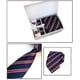 thumbnail image 1 of Corbata para hombre Caja de regalo Corbata formal de negocios Corbata + Pa?uelo cuadrado + Gemelos + Clip de corbata Regalo para hombre ShuxiuWang 8390606520142, 1 of 1