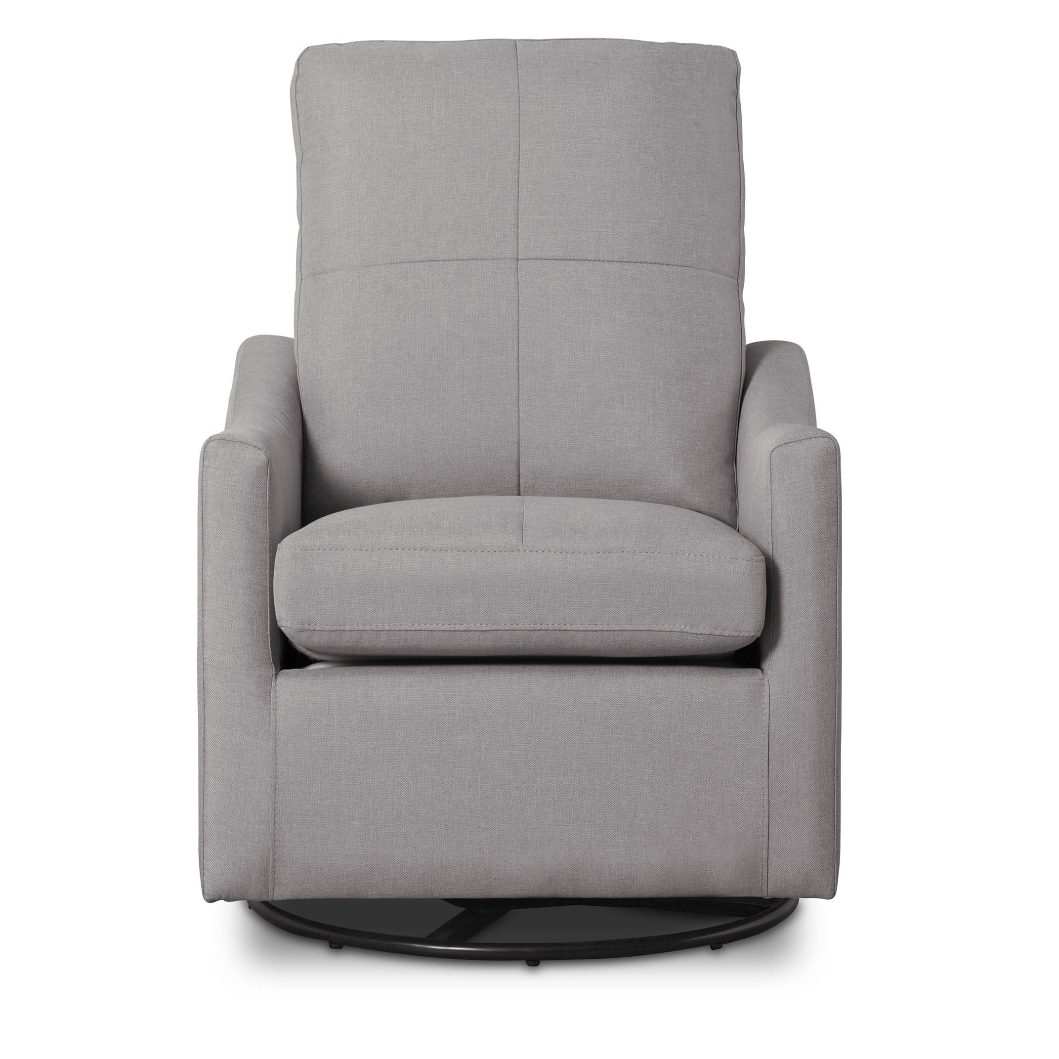 Delta Children Kenwood Slim Nursery Glider Swivel Rocker Chair, French Grey
