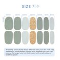 thumbnail image 4 of Pegatinas de uñas Pegatinas de manicura Película de esmalte de uñas Impermeable Respetuoso con el medio ambiente yeacher pegatinas de manicura, 4 of 6
