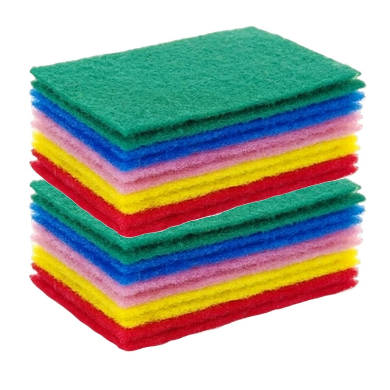 Kitchen Dish Scouring Pad Scrubber Cleaning Sponge with Polyester