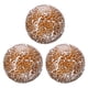 thumbnail image 1 of Uxcell 3Pcs Bolas de Vidrio Decorativas de 3.15 pulgadas, Bolas de Centro de Mesa, Bolas de Vidrio Mosaico para Decorar Cuencos, Marrón Claro, 1 of 5