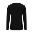 thumbnail image 5 of Cotton Sweaters for Women Button Down Cardigan Long Sleeve Crew Neck Soft Knit Blouses Casual Spring Fall Clothes (XL, Black), 5 of 7