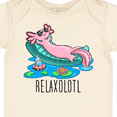 thumbnail image 4 of Inktastic Relaxolotl- Cute Axolotl on Summer Vacation Boys or Girls Baby Bodysuit, 4 of 5