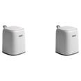 thumbnail image 1 of Bote de basura sellable Toystoory con mango de silicona 2Conjunto blanco, 1 of 6