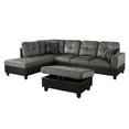 thumbnail image 3 of Hommoo Sectional Sofa, Free Combination Sectional Couch, Small L Shaped Sectional Sofa, Modern Sofa Set for Living Room, Taupe(Without Ottoman), 3 of 7