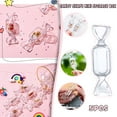 thumbnail image 2 of Candy Shape Storage Box Transparent Cute Earrings Ring Jewelry Box, 2 of 3