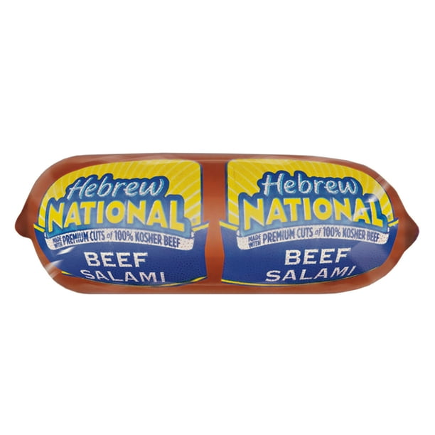 Hebrew National Beef Salami, Lunch Meat, 12 OZ